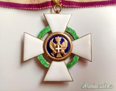 Decorazione epoca fascista croce da “COMMENDATORE” Ordine Cavalleresco Aquila Romana (1942-1944)