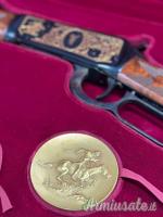 Winchester Coppia Fucile a Leva Winchester e Revolver Colt 1873 .44-40 Winchester