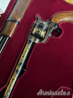 Winchester Coppia Fucile a Leva Winchester e Revolver Colt 1873 .44-40 Winchester