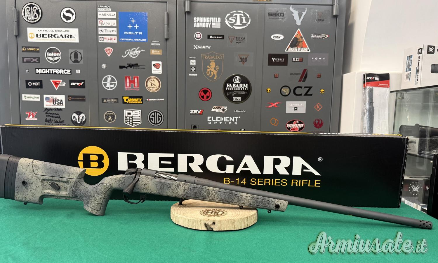Carabina bolt action marca Bergara modello B14 HMR WILDERNESS calibro 223 Remington Carabina bolt action marca Bergara modello B14 HMR WILDERNESS calibro 223 Remington