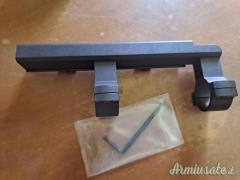 B-SQUARE attacco per AR15 flat top mount blue NUOVO codice 15150