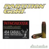 WINCHESTER 454 CASULL 260gr PARTITION GOLD