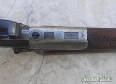 Doppietta inglese Monk cal 28 canne 65.5 acciaio damasco da collezione peso kg 1.970