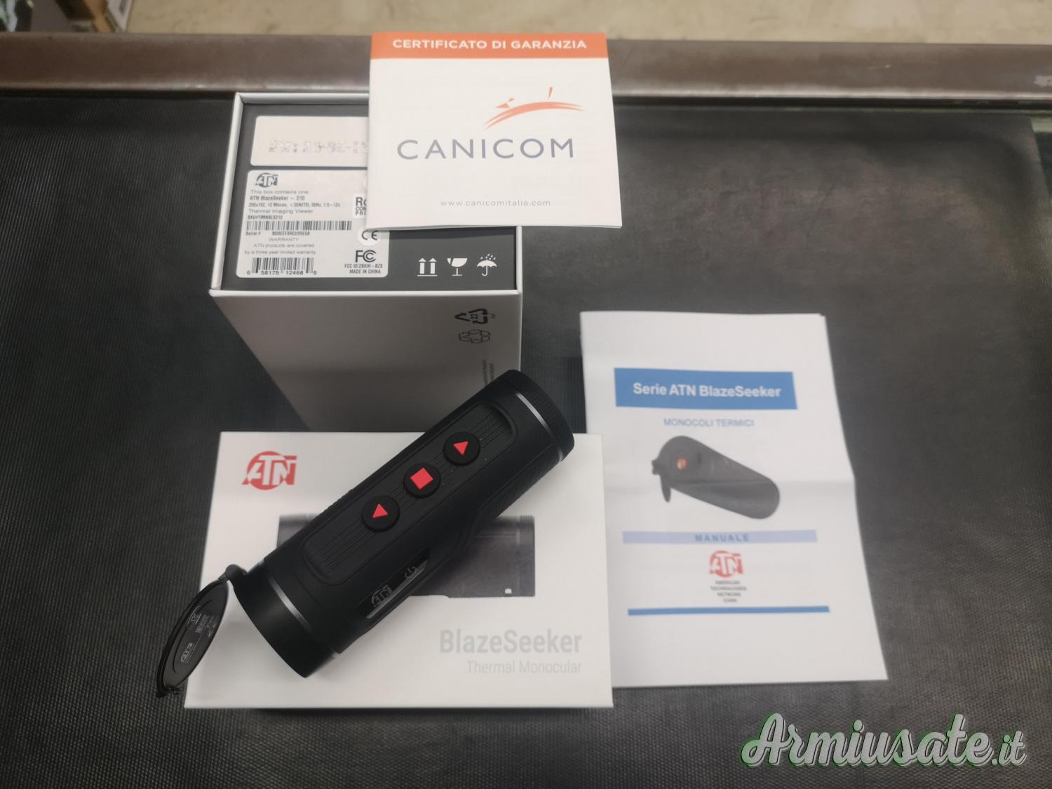 VISORE TERMICO DA OSSERVAZIONE DI MARCA ATN MODELLO ATN BLAZE SEEKER - 210 VISORE TERMICO DA OSSERVAZIONE DI MARCA ATN MODELLO ATN BLAZE SEEKER - 210
