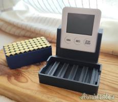 Porta munizioni rialzo con timer integrato. Anschutz tutte