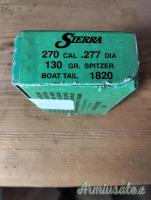 Palle Sierra BT Cal. 270 W da 130 gr