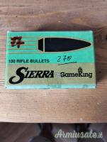 Palle Sierra BT Cal. 270 W da 130 gr