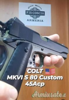 COLT MOD. MKIV SERES 80 CUSTOM CAL. 45 ACP