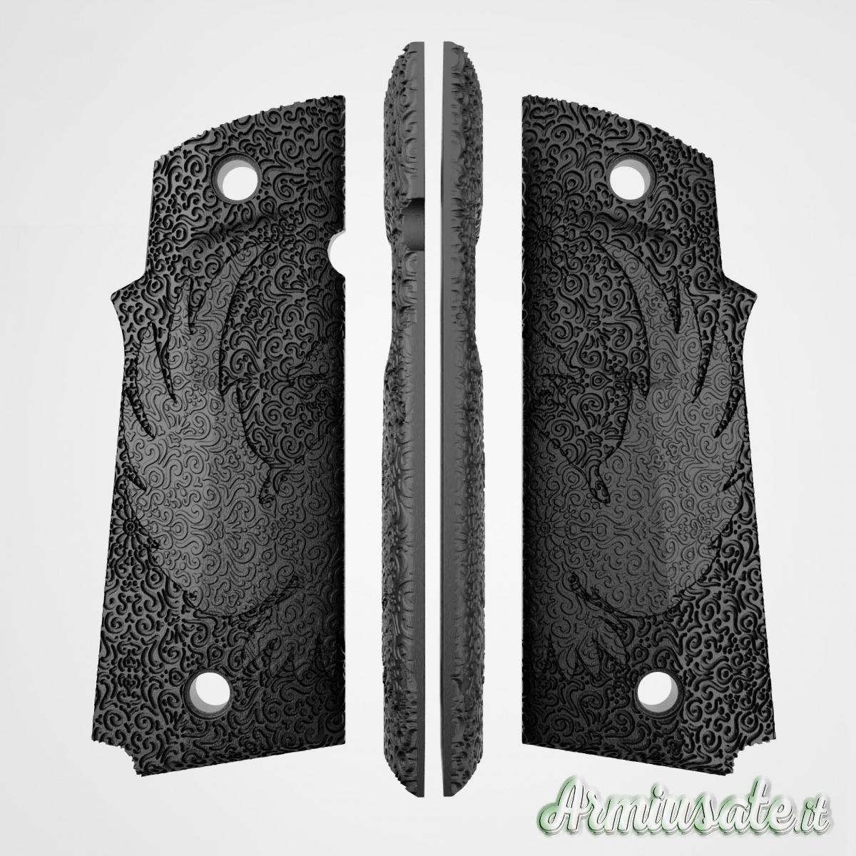 Minimal 1911 Grips: Profilo ergonomico Minimal 1911 Grips: Profilo ergonomico