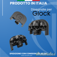 Piastra Decorativa Glock Back Slide Cap | Tre Teschi