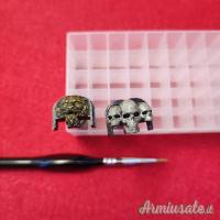 Piastra Decorativa Glock Pitturate a mano Back Plate Hand painted