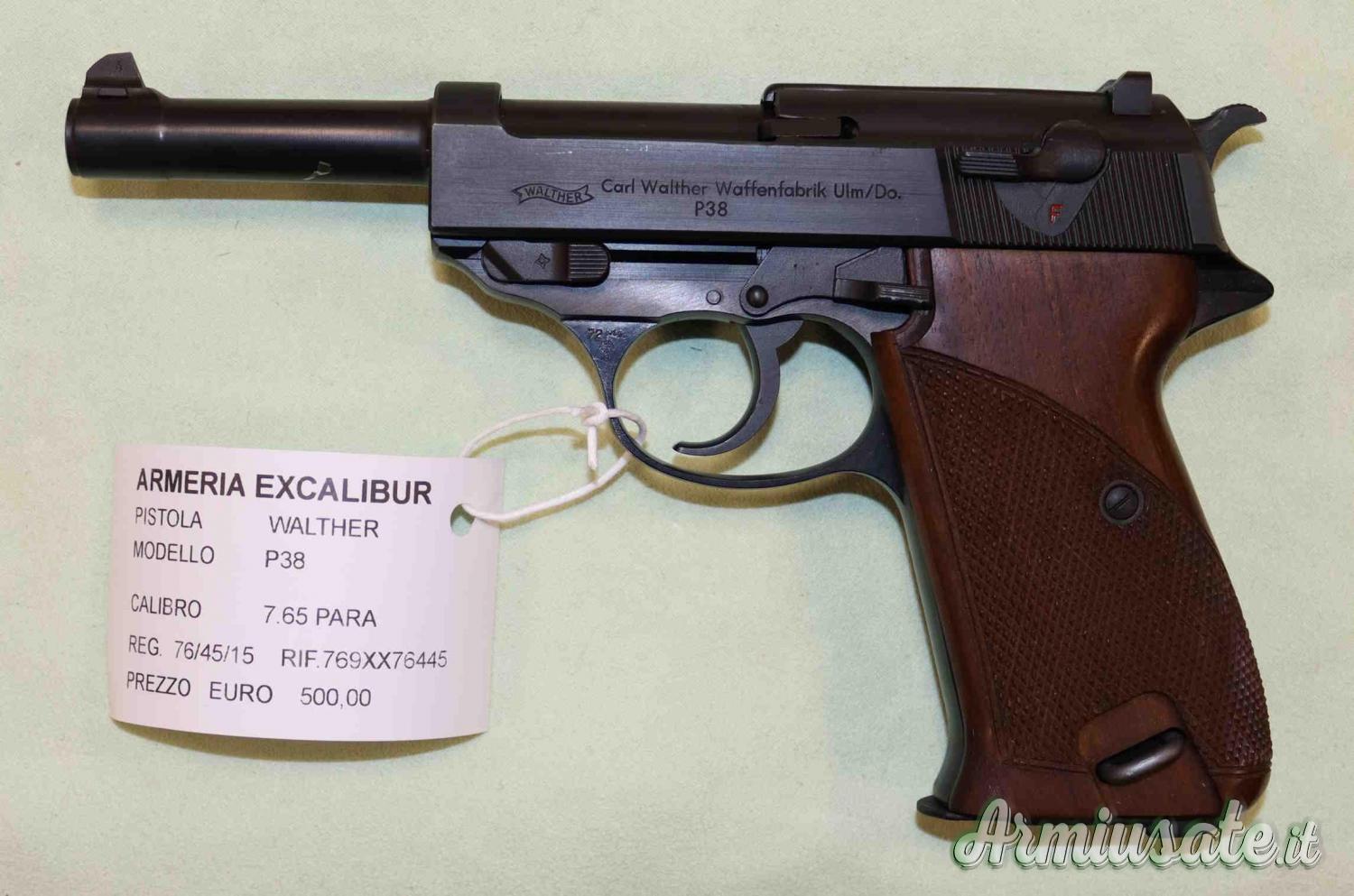 AFFARE Walther P38 Calibro 7,65 Para AFFARE Walther P38 Calibro 7,65 Para