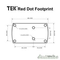 VECTOR OPTICS BASETTA PER RED DOT TEK FOOTPRINT