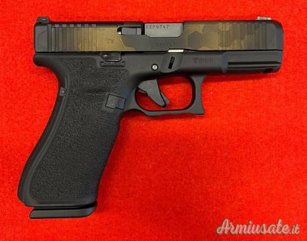 Glock 45FS MOS Burnt Bronze Hexa Camo Legacy Custom Edition 9x19mm Parabellum | Luger | NATO