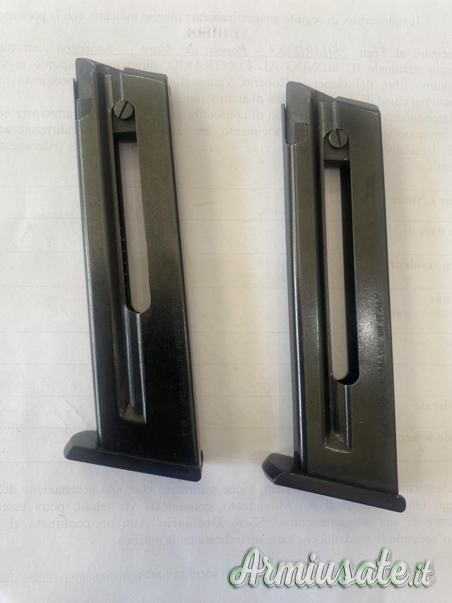 PER PISTOLA SEMIAUT. MARCA P. BERETTA MOD. 89 CAL. 22LR DA 10 COLPI PER PISTOLA SEMIAUT. MARCA P. BERETTA MOD. 89 CAL. 22LR DA 10 COLPI
