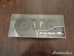 Caricatore Drum 1200 per M4 Marui. Come nuovo.