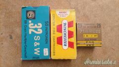 cartucce varie cal. 32 S&W corto