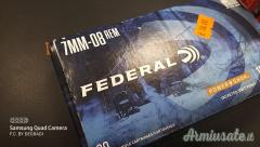 CARTUCCE FEDERAL 7MM-08 e NORMA 6,5-284