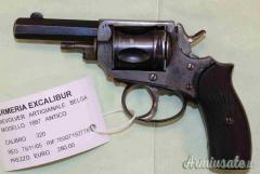 Revolver Belga 1887 Cal. .320  Antico
