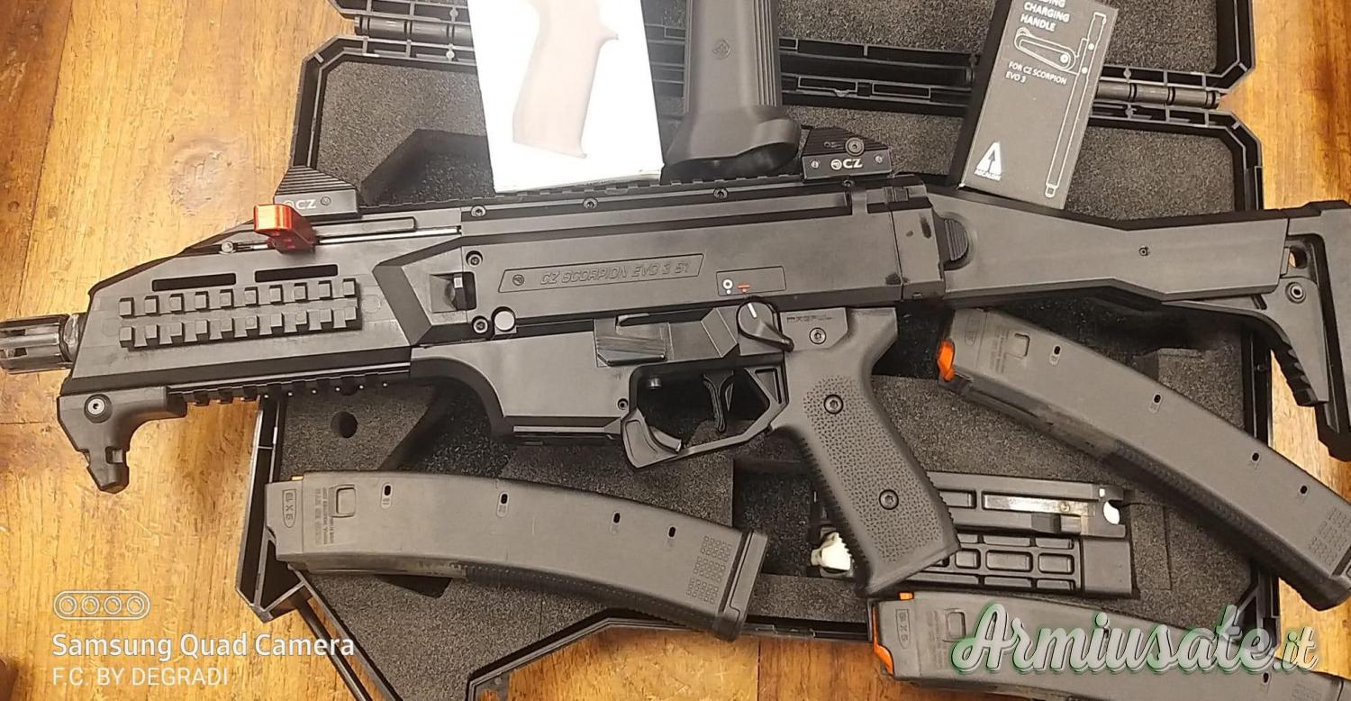 CZ | Ceska Zbrojovka SCORPION EVO 3 S1 9x19mm Parabellum | Luger | NATO CZ | Ceska Zbrojovka SCORPION EVO 3 S1 9x19mm Parabellum | Luger | NATO