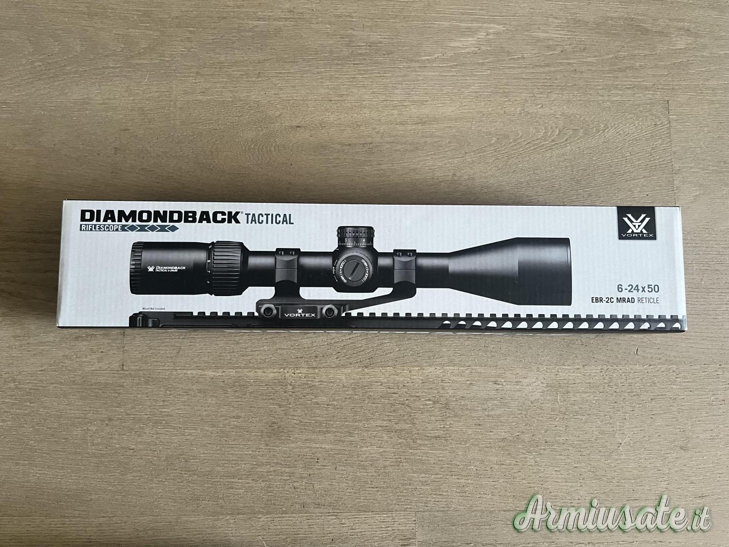 Ottica Vortex Diamondback tactical ffp 6-24x50 EBR-2C MRAC Ottica Vortex Diamondback tactical ffp 6-24x50 EBR-2C MRAC