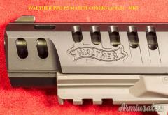 Walther | Carl PPQ Q5 MATCH COMBO Ported ed Optic Ready 9x21mm IMI