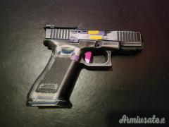 Glock 45 FS - Distressed Cerakote Custom 9x21mm IMI