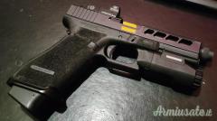 Glock 17 MOS - FTO Black Custom 9x21mm IMI