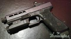 Glock 17 MOS - FTO Black Custom 9x21mm IMI