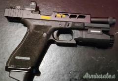 Glock 17 MOS - FTO Black Custom 9x21mm IMI
