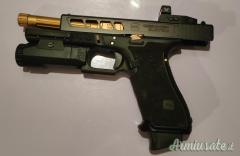 Glock 17 MOS - FTO Gold Custom 9x21mm IMI