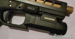 Glock 17 MOS - FTO Gold Custom 9x21mm IMI
