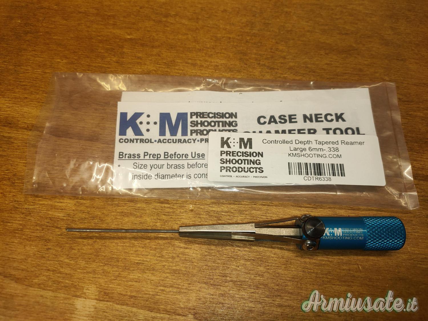 Sbavatore K+M interno con controllo della profondità Sbavatore K+M interno con controllo della profondità