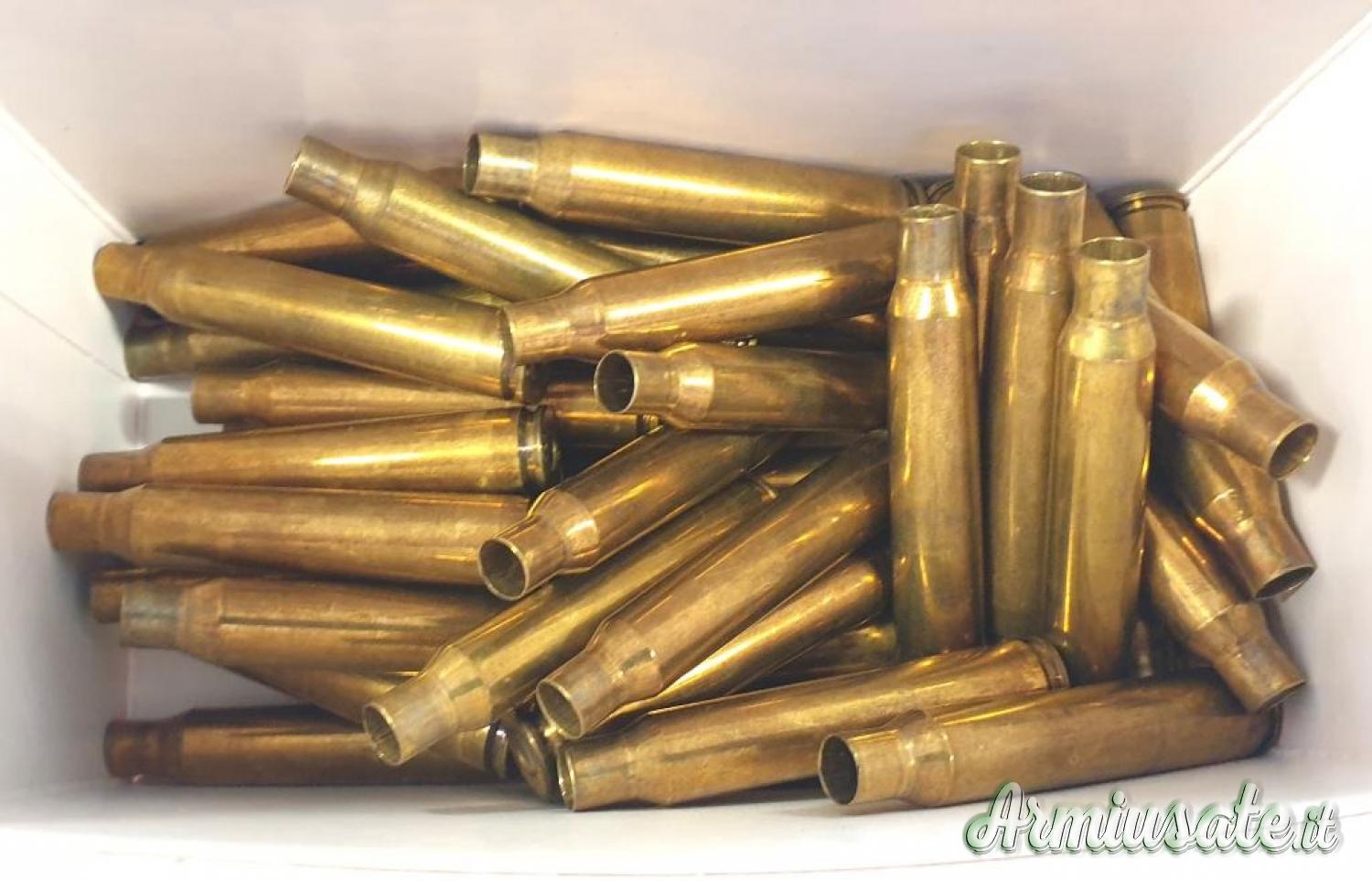 Bossoli 7x64 RWS 1ç sparo ricalibrati e innescati 42 pz. Bossoli 7x64 RWS 1ç sparo ricalibrati e innescati 42 pz.