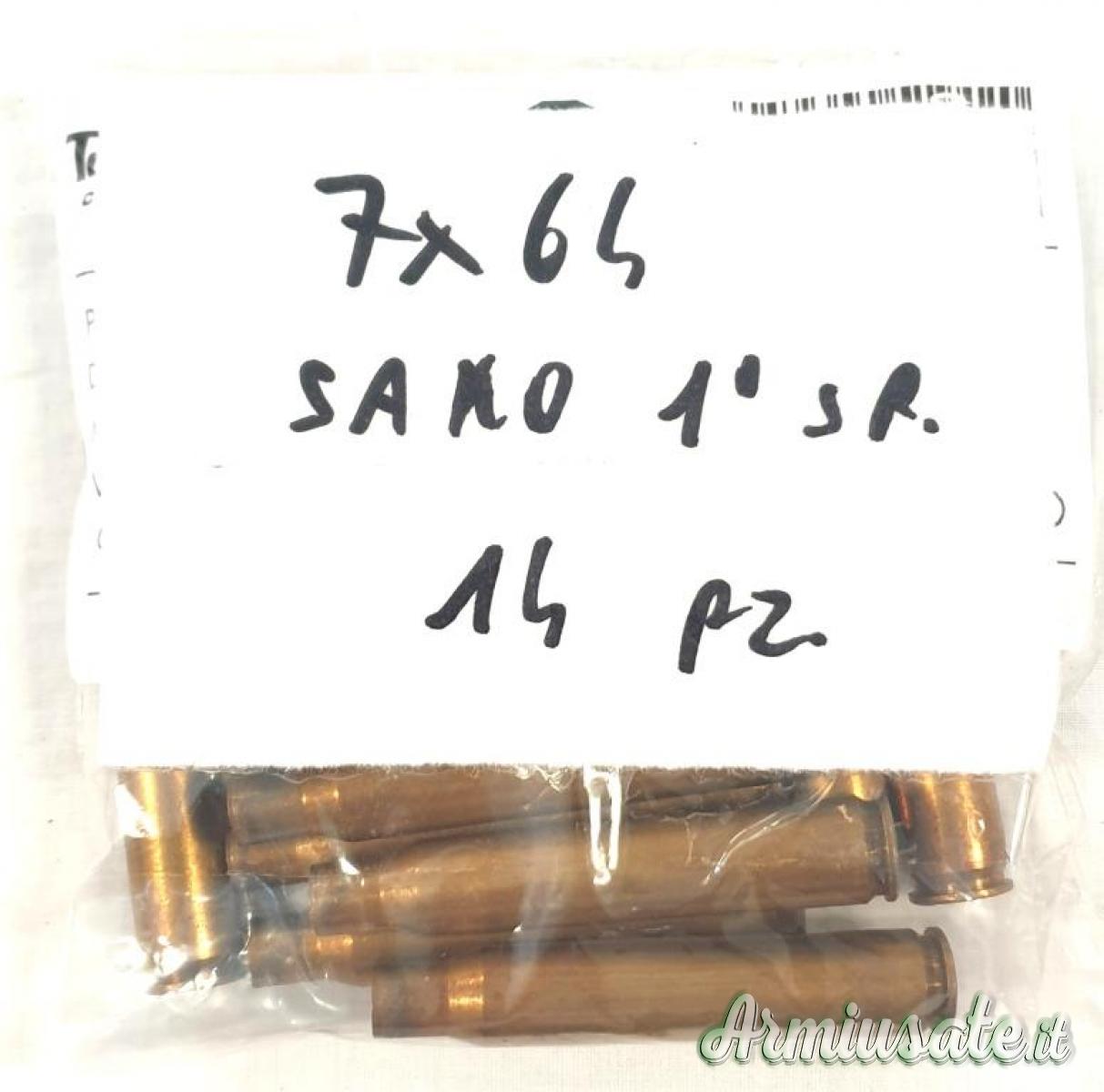 Bossoli 7x64 Sako 1° sparo 14 pz. Bossoli 7x64 Sako 1° sparo 14 pz.