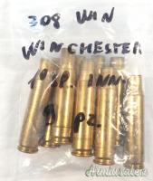 Bossoli 308 Winchester Winchester 1° sparo ricalibrati innescati 29 pz.