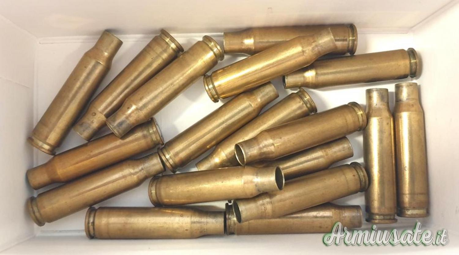 Bossoli 308 Winchester Sako usati ricalibrati e innescati 18 pz. Bossoli 308 Winchester Sako usati ricalibrati e innescati 18 pz.