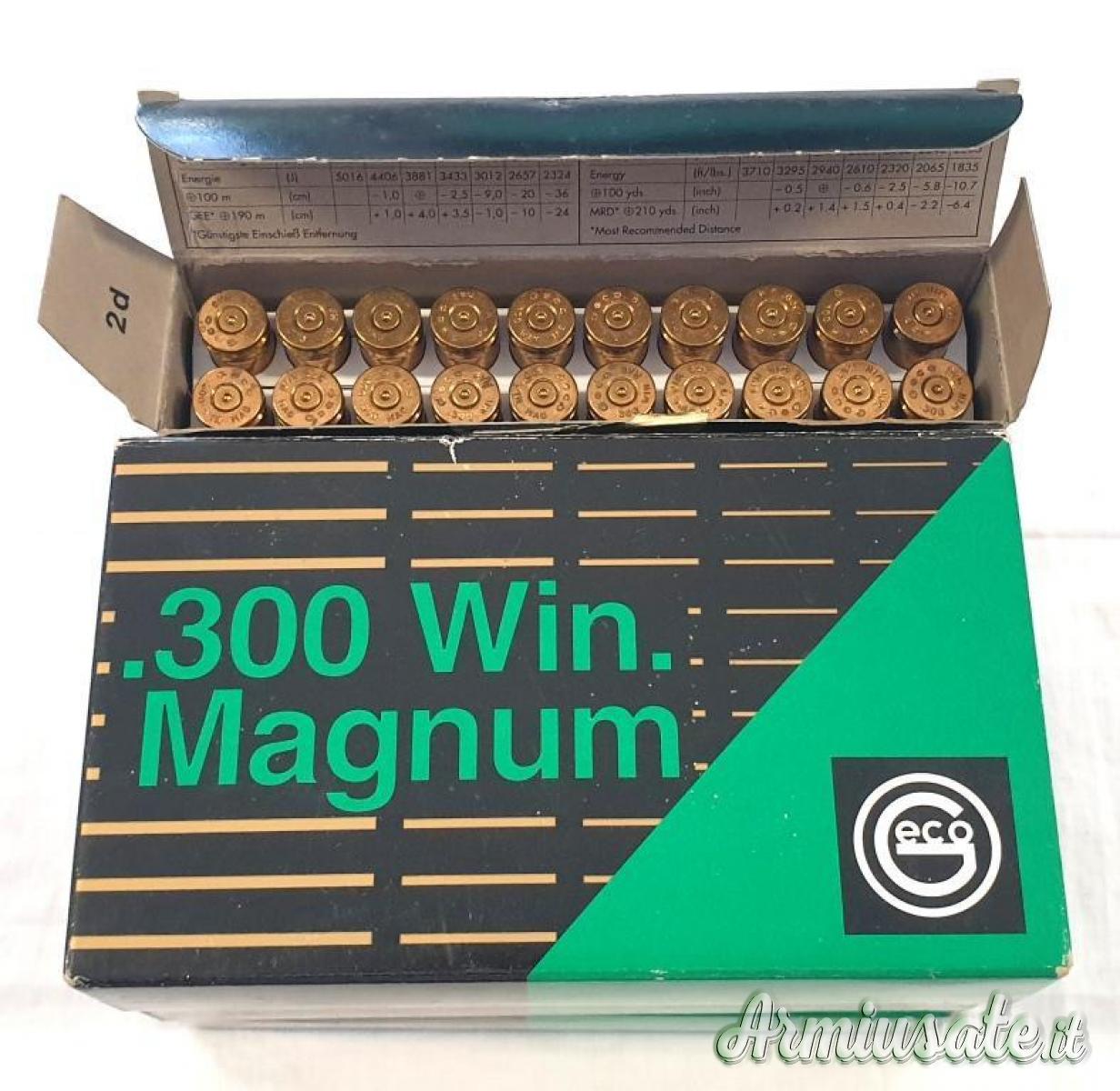 Bossoli 300 Win Mag Geco usati 20 pz. Bossoli 300 Win Mag Geco usati 20 pz.