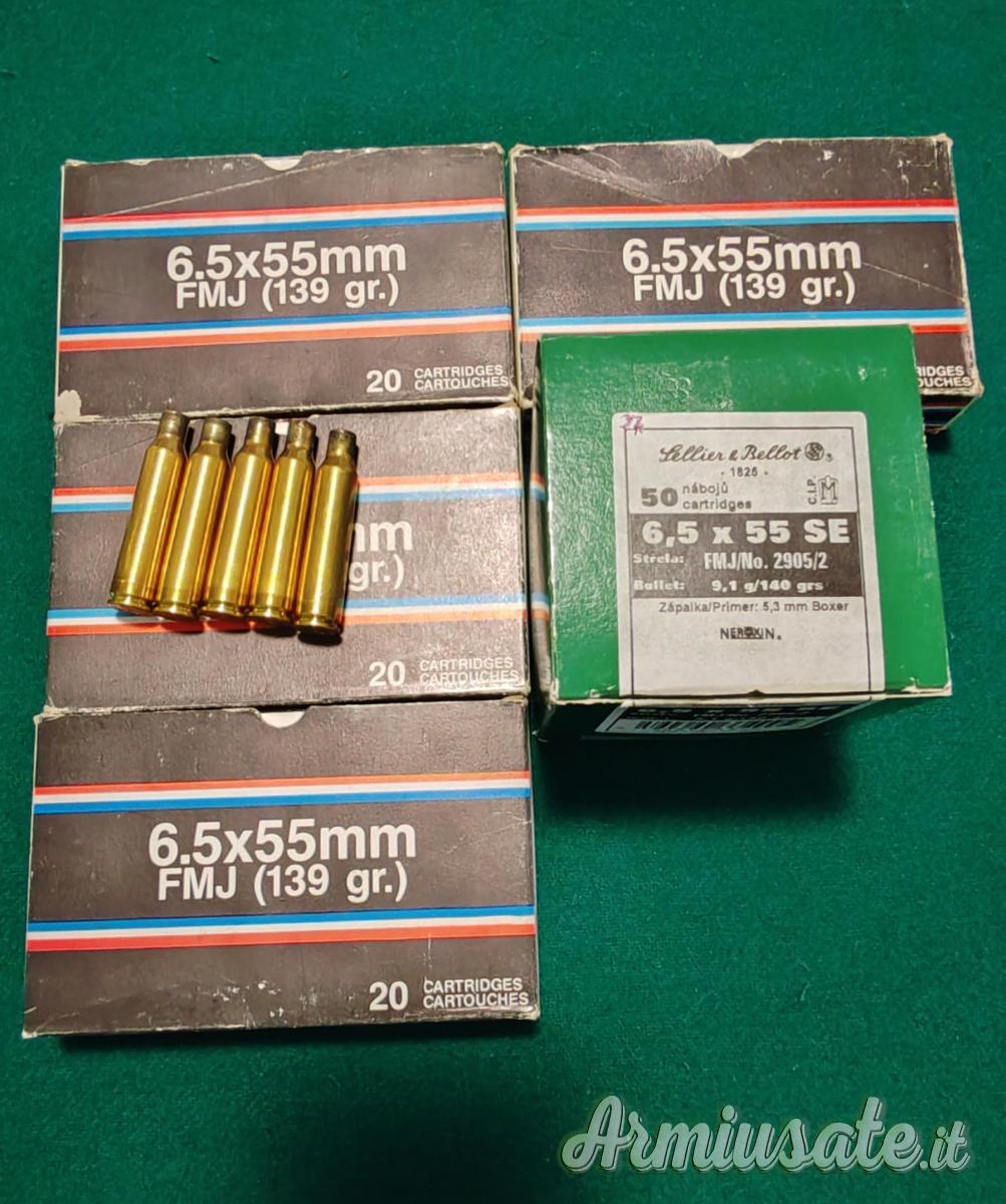 Bossoli 6,5x55 Bossoli 6,5x55