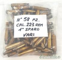 Bossoli 223 Remington 1° sparo 58 pz.