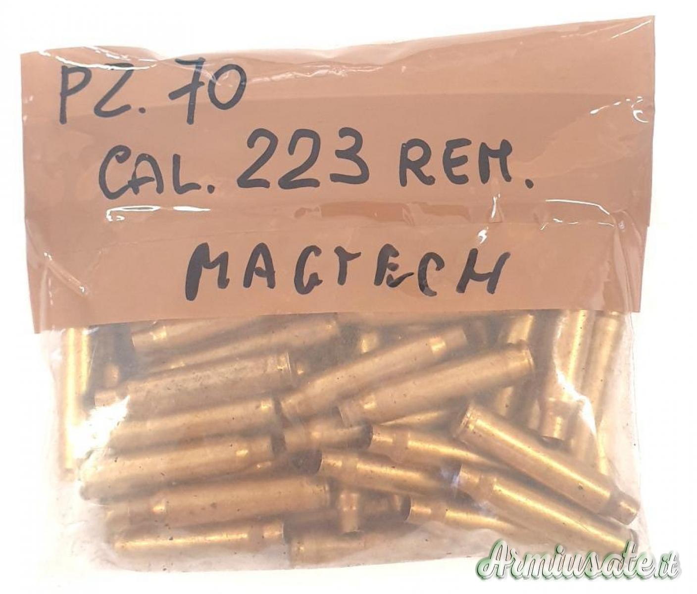 Bossoli 223 Remington Magtech 1° sparo 70 pz. Bossoli 223 Remington Magtech 1° sparo 70 pz.