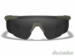 WILEY X SABER ADVANCED LENTI SMOKE/CLEAR/RUST - MONTATURA OD GREEN
