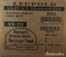Vendo leupold 6.5-20×40mm