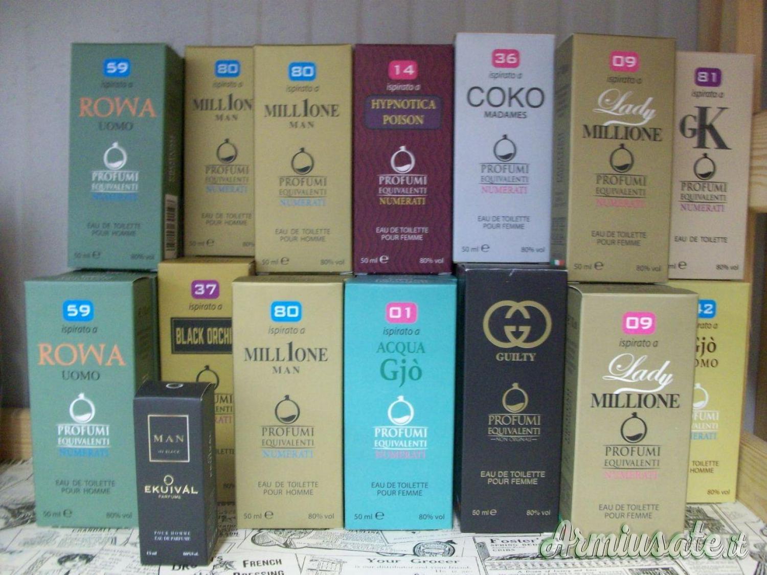 PROFUMI EQUIVALENTI PROFUMI EQUIVALENTI