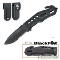 FOX BlackFox Tactical knife Nero BF-115