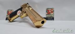 PISTOLA DESERT EAGLE IWI GOLD TIGER STRIPE .50 Action Express