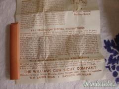 Williams Riceiver Sight Diottra