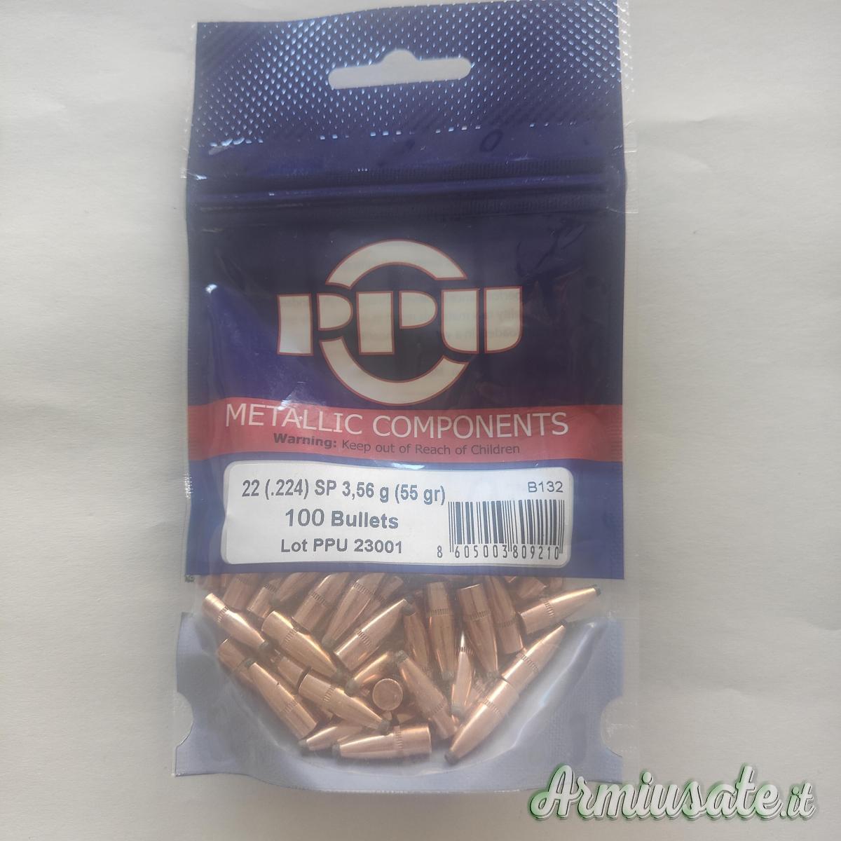Palle PPU Cal. 224 Palle PPU Cal. 224