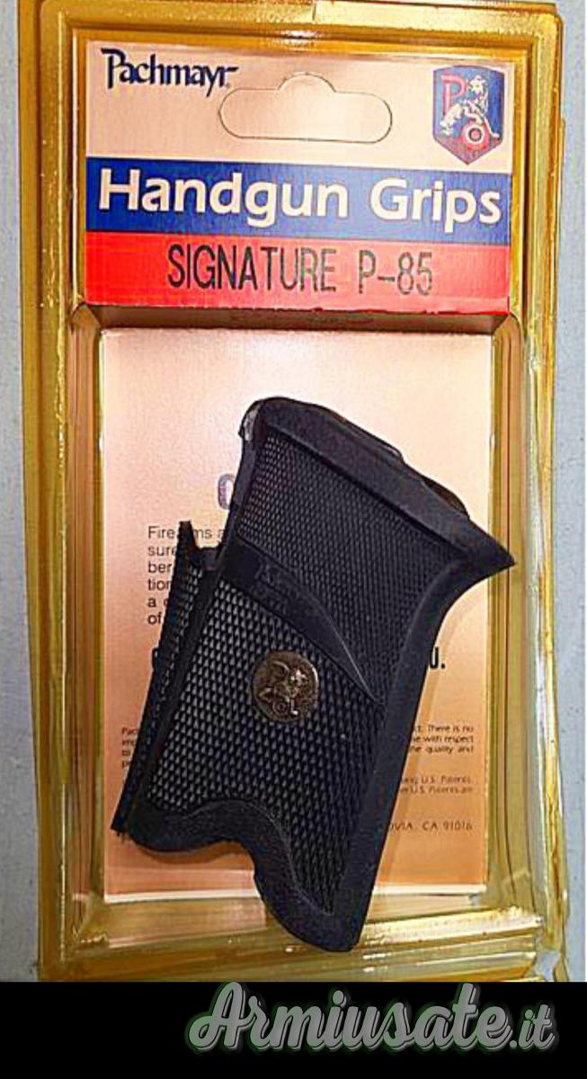 CERCO GUANCE GOMMA PACHMAYR PER RUGER P85 CERCO GUANCE GOMMA PACHMAYR PER RUGER P85