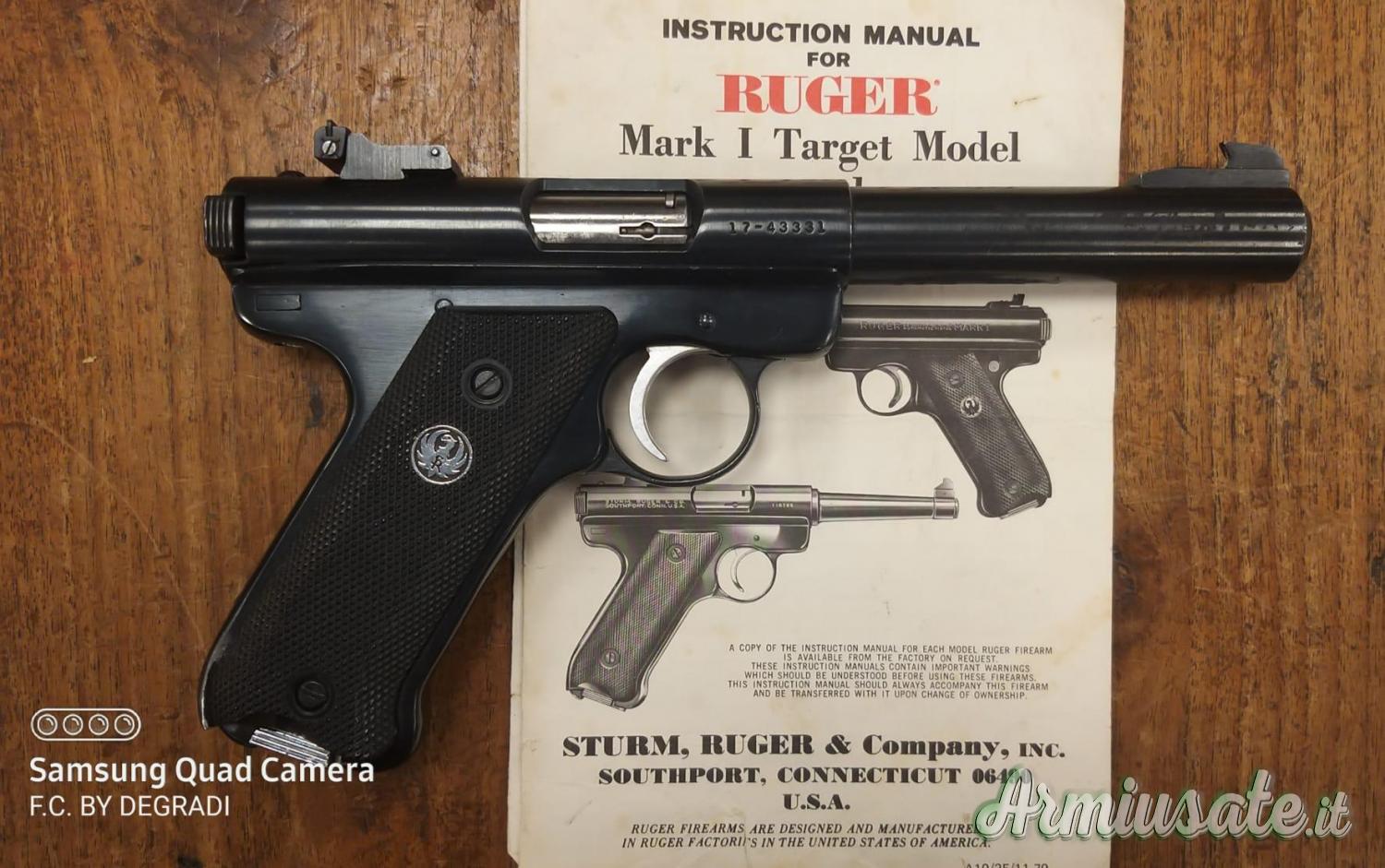 Ruger | Sturm MARK I TARGET .22 LR Long Rifle Ruger | Sturm MARK I TARGET .22 LR Long Rifle
